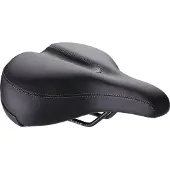 Bbb Selle Cycling SoftShape Upright, 220x265 mm, noire - Confort optimal...