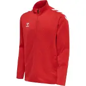 Hummel Veste de survêtement rouge / blanc