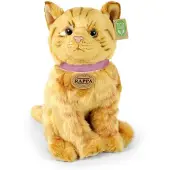 Rappa Chat en peluche roux, 25 cm, ÉCOLOGIQUE