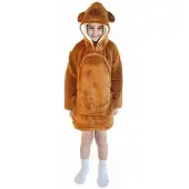 Noxxiez Couverture-sweat à capuche - capybara