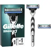 Gillette Manche Mach 3 avec 2 lames