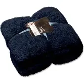 Unique living Couverture pour nounours bleu foncé