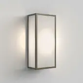 Astro Messina 160 Frosted - Lanterne murale LED d'extérieur bronze givré IP44, E27