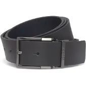 HUGO Ceinture réversible en cuir italien avec deux boucles