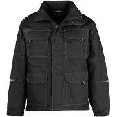 Storvik Veste de travail Caton noire