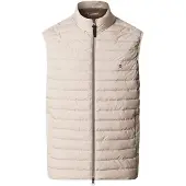Hackett London pour homme. HM4000197 Gilet Ultra beige (L), Casuel, Polyester