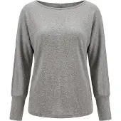 Usha WHITE LABEL T-shirt gris chiné