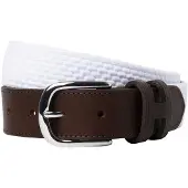 Hackett Parachute Belt Marron,Blanc S Homme