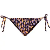 LASCANA Bas de bikini 'Lavista' violet / orange / noir