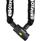 Oxford Alarm Chain 10 Mm X 2 M Chain Lock Argenté