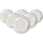 Villeroy & Boch Vieux Luxembourg Set De 6 Soucoupes Pour Tasses À Thé
