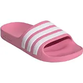 Adidas Claquettes / Tongs 'Adilette Aqua' rose / blanc