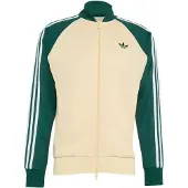 Adidas Originals Veste de survêtement 'SST' chamois / émeraude / blanc