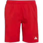 Adidas Maillot de bain de sport '3-STRIPES SWIM SHORTS' rouge / blanc