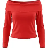 Usha Chemisier rouge