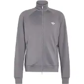Adidas Originals Veste de survêtement 'Trefoil Essentials' pierre / blanc