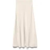 Vero Moda Miro High Waist Long Skirt Beige L Femme