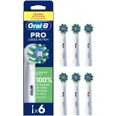 Oral-B Tête de rechange 6 pièces blanc