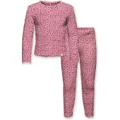 ONLY GIRLS Set 'KMGTrinny' prune / magenta / rouge foncé