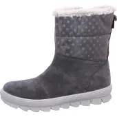 Superfit Bottes 'Stiefel Mädchen 1-000221-2000 Echtleder in grau' gris