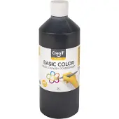 Planet Happy Peinture pour affiches Noir 500Ml