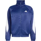 Adidas Stadium Tracktop Homme - Vestes Zippees, Bleu - Taille XXL - Poly Mesh