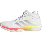 Adidas Chaussure de sport 'Crazyflight 7' jaune / argent / blanc