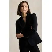 Ralph Lauren pour femme. 211B16851002 Americana Clásica noir (42), Casuel, Polyester