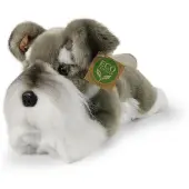 Rappa Chien en peluche de race schnauzer, 31 cm, ÉCOLOGIQUE
