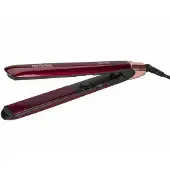 BaByliss Inspired Fer à lisser, chaud, bouton rotatif, rouge, 3 m, 45 W