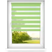 Time4blinds , Mini store, sans perçage, côté gauche, 1300x1400mm, Citron Vert