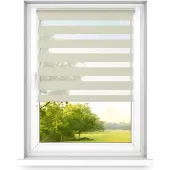 Time4blinds , Mini store, sans perçage, côté Droite, 1400x1000mm, Crème