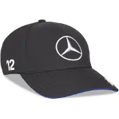 Adidas Mercedes-amg Petronas F1 Team Kimi Antonelli Cap Noir 58 cm