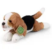 Rappa Chien en peluche de race beagle, 28 cm, ÉCOLOGIQUE