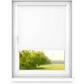 Time4blinds , Mini store, sans perçage, 600x1200mm, Blanc Classique, côté Gauche