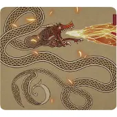 Razer Gigantus V2 L Counter-strike 2 Dragon Lore Mouse Pad Marron