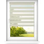Time4blinds , Mini store, sans perçage, côté Droite, 1200x1400mm, Crème