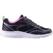 Martes - Chaussures « Runie » pour femme, coupe basse PP15024 (41 EU) (noir/rose)