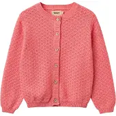 Wheat Cardigan 'Magnella' saumon