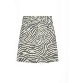 IVY Copenhagen Jupe 'Angie' gris / blanc