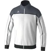 Erima Veste de sport gris / noir / blanc