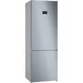 Bosch Serie 4 KGN497LDF réfrigérateur-congélateur Pose libre 440 L D Acier inoxydable