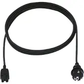 Bachmann câbles électriques (2 m), Câble d'alimentation, Noir