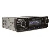 Caliber Autoradio - Rétro avec technologie Bluetooth - USB - SD - 4x 75Watt - Noir (RMD120BT-B)