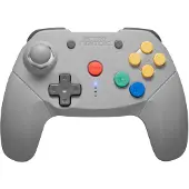Retro Fighters Brawler64 Bluetooth NSO Edition - Gris - Manette sans fil - Nintendo Switch (Switch), Manette, Gris
