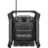 Sangean Radio DAB+/FM/RDS BT AuxIn USB 2Weckz. Sleept. IP65 Batterie sw