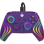 PDP Afterglow Wave Purple Xbox Series X Controller Violet