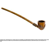 Adlibris The Lord Of The Rings Bilbo Bolson Pipe Replica 23 Cm Doré