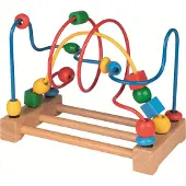 Goki Bead Coaster Ramps Game Multicolore Enfants