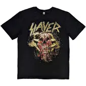 Slayer T-Shirt Skull Clench Homme Noir - Taille S